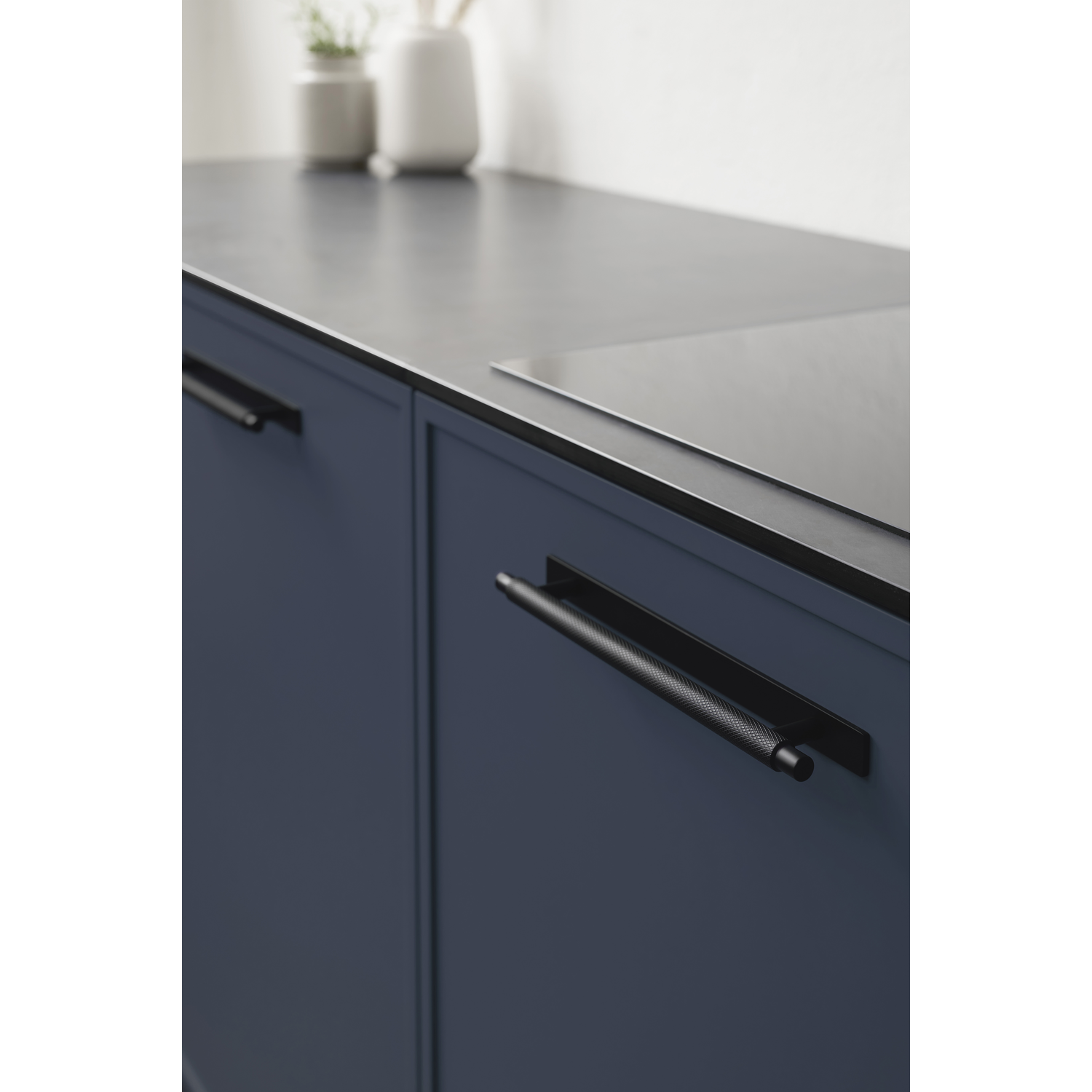 Greep manor back ba192 l254 zamak mat zwart